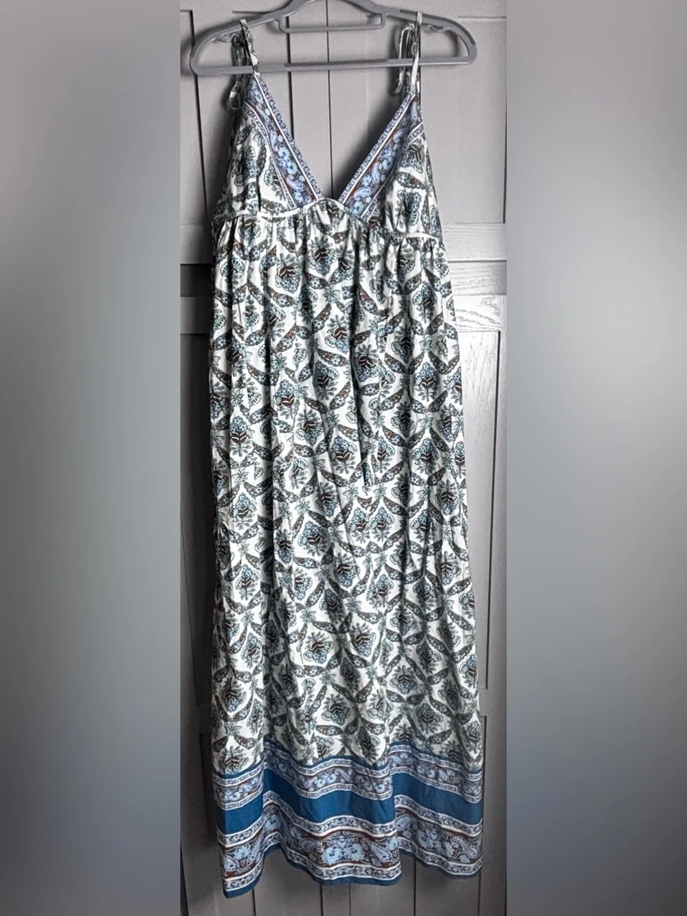 Free People Sorrento Stroll Print Maxi Dress Size Medium
